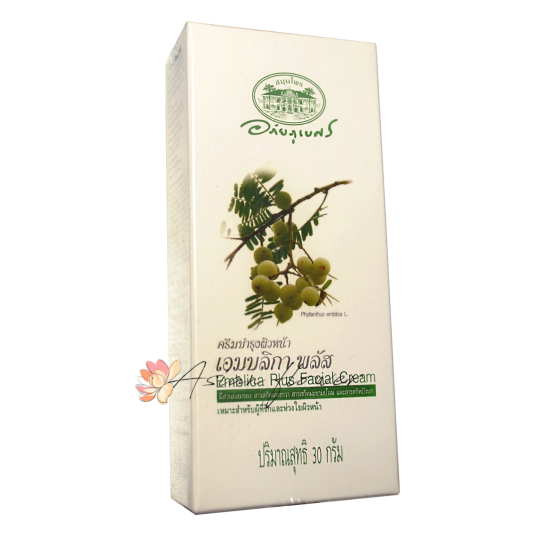 Омолаживающий крем для лица Эмблика плюс Abhaibhubejhr Emblica plus facial cream