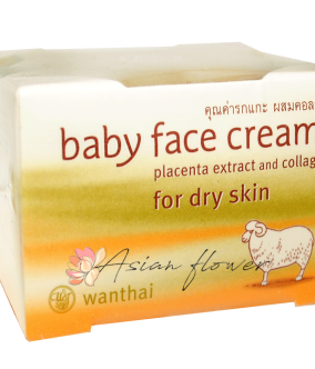 Крем с плацентой  Baby face cream  для сухой кожи