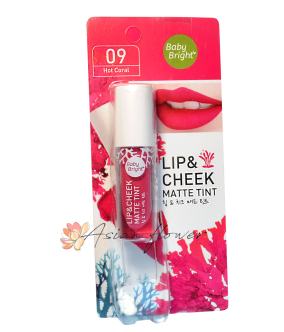 Тинт для губ и щек Baby Bright Lip & Cheek Matte Tint