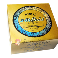 Гидрогелевые патчи для глаз Atreus 24k Gold Eye Mask, 60 шт