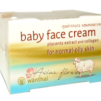 Крем с плацентой  Baby face cream для нормальной и жирной кожи
