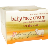Крем с плацентой  Baby face cream  для сухой кожи