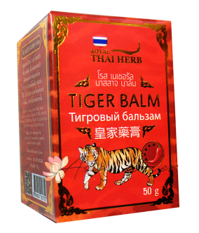 Красный тигровый бальзам Royal Thai Herb Tiger Balm