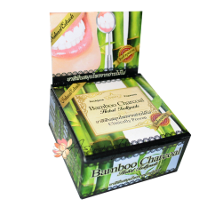 Зубна паста з бамбуковим вугіллям Rochjana Bamboo Charcoal Herbal Toothpaste