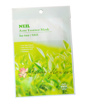 Маска против акне с чайным деревом Neil Acne Essence Mask