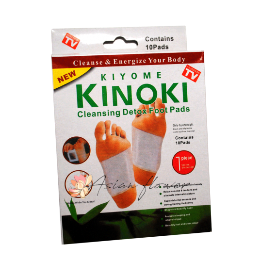 Киноки- детоксиционные пластыри для очищения организма от токсинов  Kinoki 