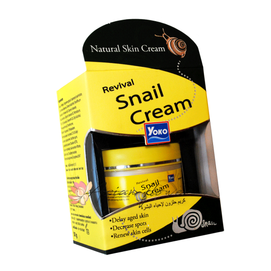 Крем для лица со стволовыми клетками улиток  Yoko Revival Snail Cream 
