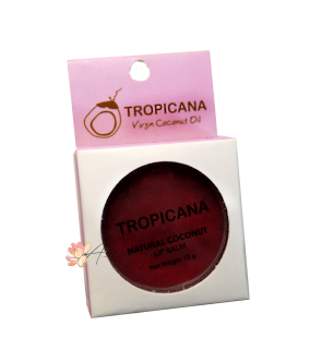 Бальзам для губ с кокосовым маслом Гранат Tropicana 