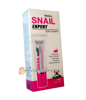 Корейский крем для кожи вокруг глаз со слизью улитки  Snail 