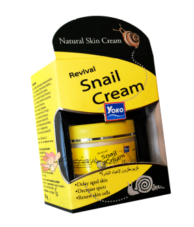 Крем для лица со стволовыми клетками улиток  Yoko Revival Snail Cream 