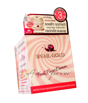 Крем для лица со слизью улитки  Snail Gold