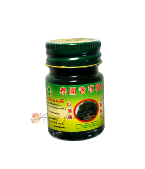 Зеленый травяной бальзам Phoyok Thai Herbal Wax Green Balm
