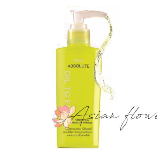 Гідрофільне масло з гіалуроновою кислотою  Mistine Absolute Oil to foam