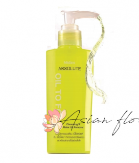 Гідрофільне масло з гіалуроновою кислотою  Mistine Absolute Oil to foam