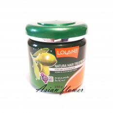 Маска для волосся с маслом оливок, жожоба  Lolane Natura 