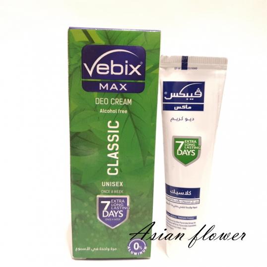 Крем від поту VEBIX Max Deo Cream Classic Unisex 7 Days
