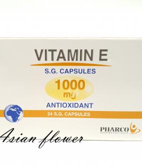 Вітамін Е в капсулах 1000 мг Pharco