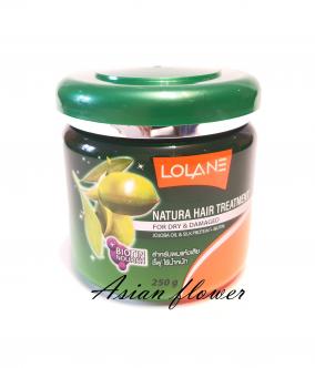 Маска для волосся с маслом оливок, жожоба  Lolane Natura 