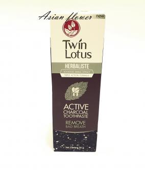 Зубная паста Twin Lotus Active Charcoal
