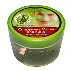 Маска-крем с экстрактом морских водорослей,  спирулиной и коллагеном Seaweed Face Mask 