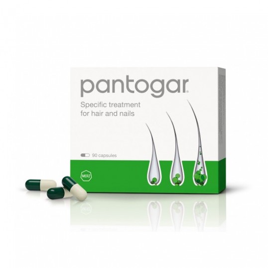 Пантогар витамины для волос и ногтей  Pantogar Pantovigar  90 кап.