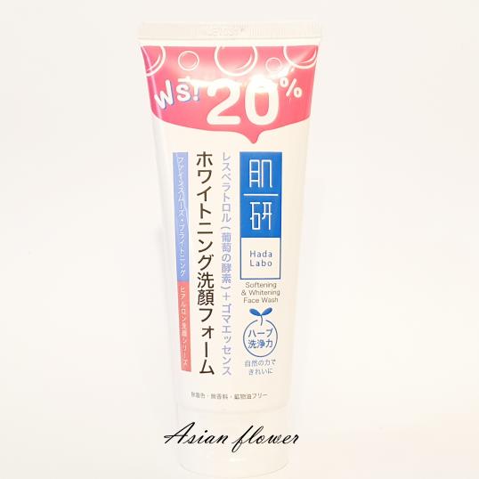 Пенка для обличчя Hada Labo Softening & Whitening Face Wash