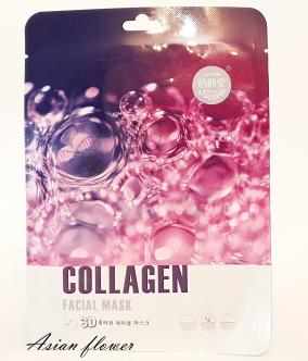 Тканева маска з колагеном Collagen  3D Mask