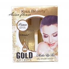 Зволожуюча сироватка + фіксатор для макіяжу Kiss Beauty